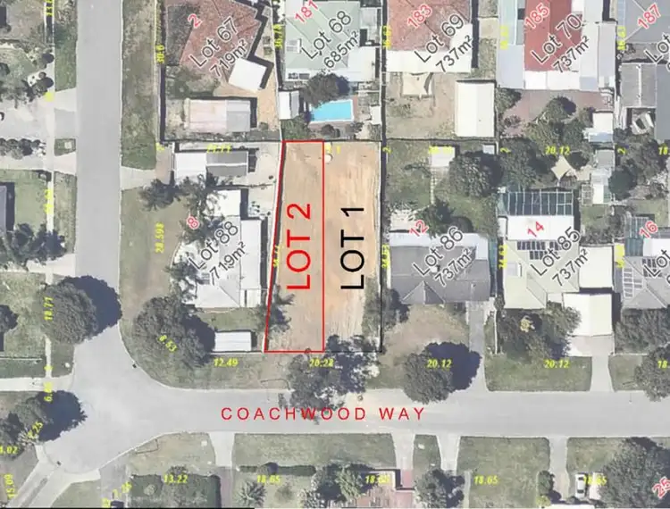 Second view of Homely land listing, 10B Coachwood Way, Maddington WA 6109