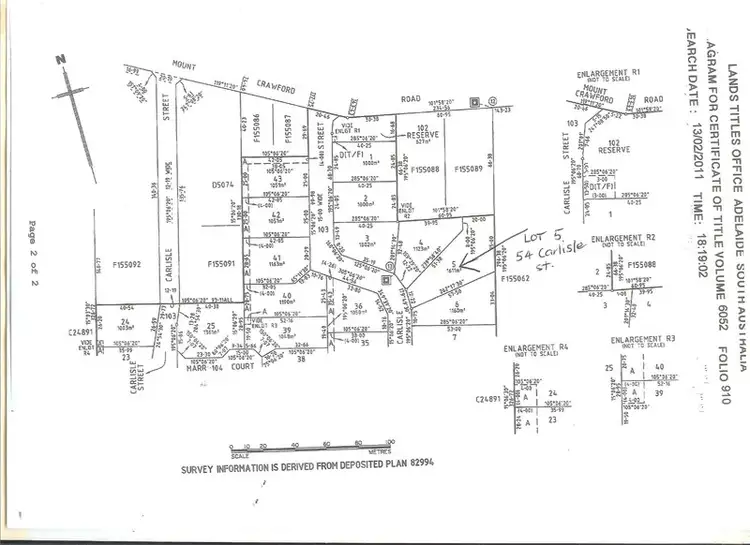 Third view of Homely land listing, 54 Carlisle Street, Williamstown SA 5351