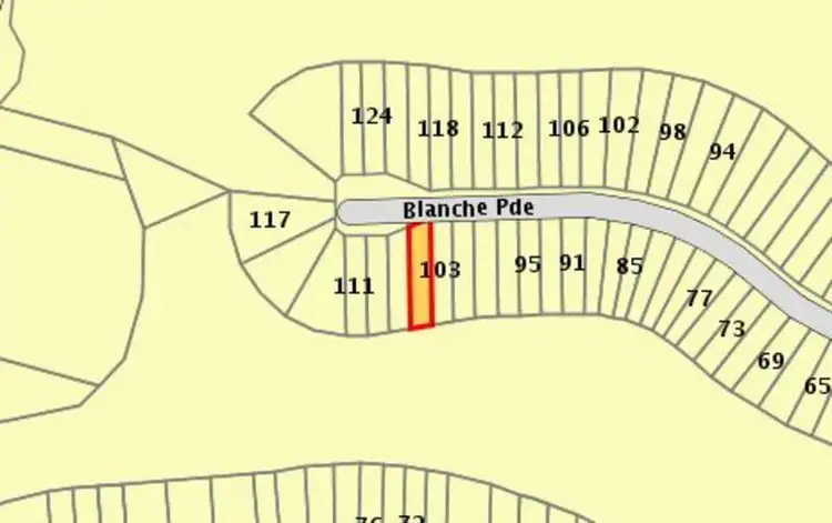Second view of Homely land listing, 105 Blanche Parade, Hindmarsh Island SA 5214