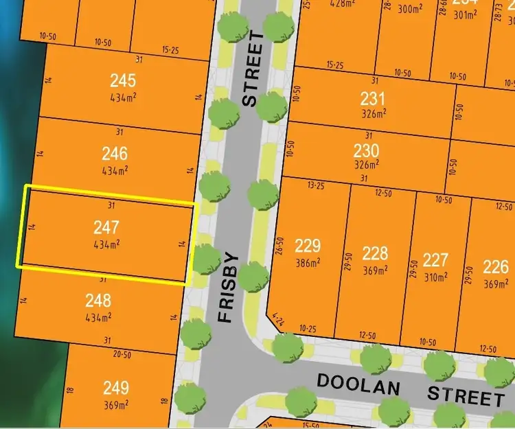 Main view of Homely land listing, Lot 247 Frisby Street, Wollert VIC 3750