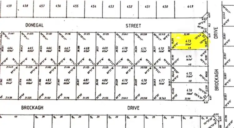 Second view of Homely land listing, 32 Brockagh Drive, Utakarra WA 6530