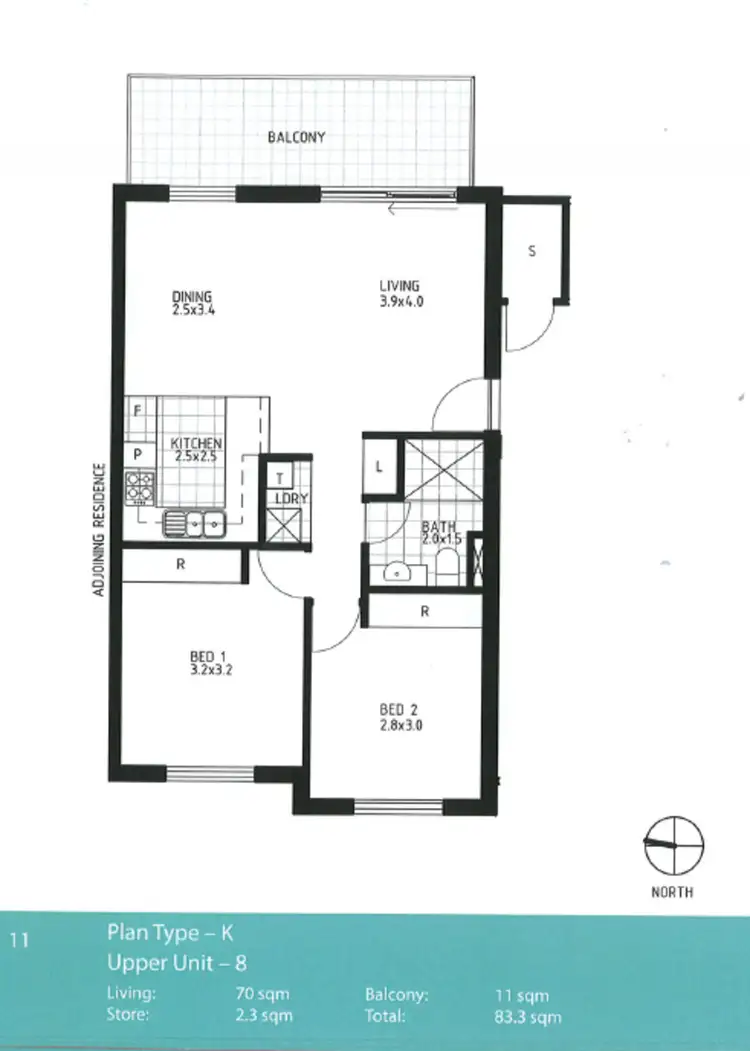 Third view of Homely apartment listing, 8 BLOCK B/75 TAY Street, Watson ACT 2602