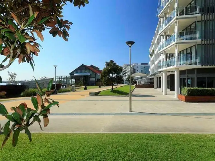 Second view of Homely apartment listing, 303/17 Honeysuckle Drive, Newcastle NSW 2300