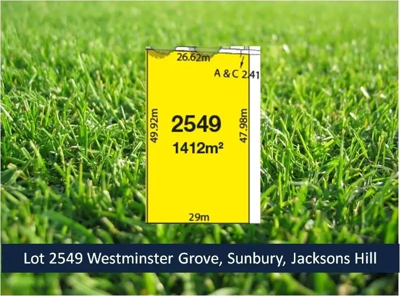Main view of Homely land listing, L2549 Westminster Grove, Sunbury VIC 3429
