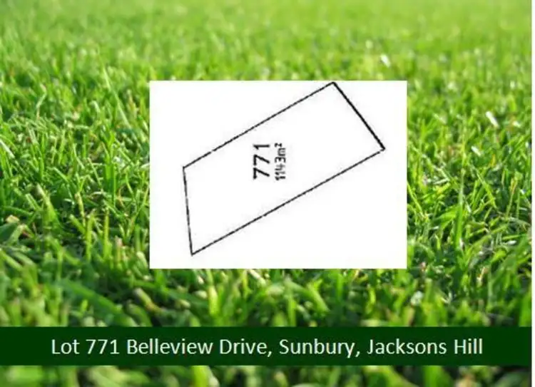 Main view of Homely land listing, 771 Belleview Drive, Sunbury VIC 3429