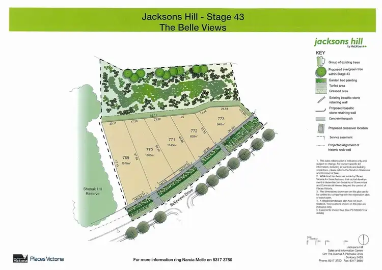 Second view of Homely land listing, 769 Belleview Drive, Sunbury VIC 3429