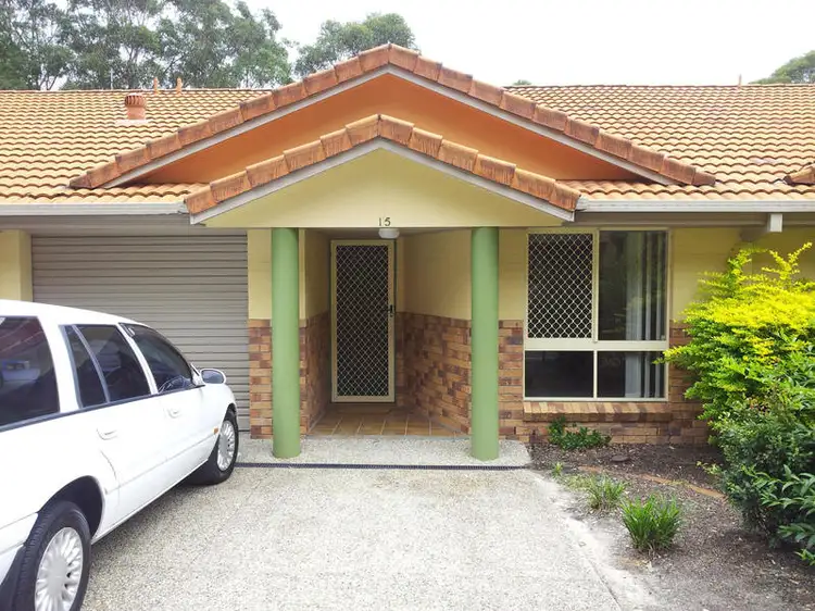 Main view of Homely townhouse listing, 15/232 Guineas Creek Road, Elanora QLD 4221