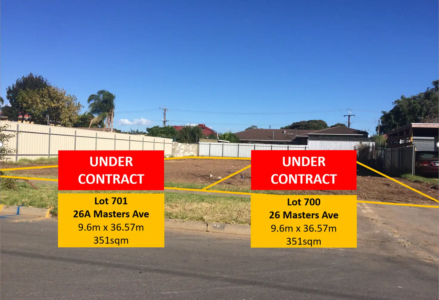 Main view of Homely land listing, 26 Masters Ave, Oaklands Park SA 5046