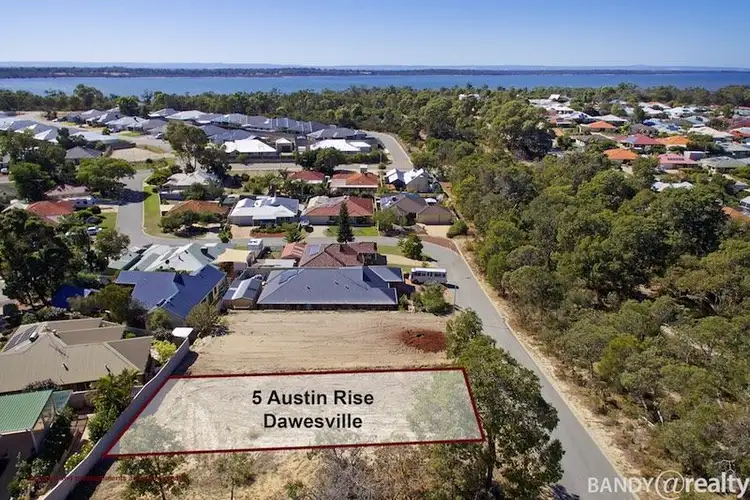Third view of Homely land listing, 5 Austin Rise, Dawesville WA 6211