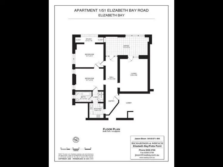 Fifth view of Homely apartment listing, 1/51 Elizabeth Bay Road, Elizabeth Bay NSW 2011