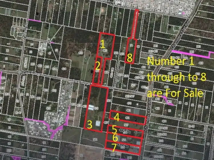 Third view of Homely land listing, 531 Chambers Flat Road, Park Ridge QLD 4125