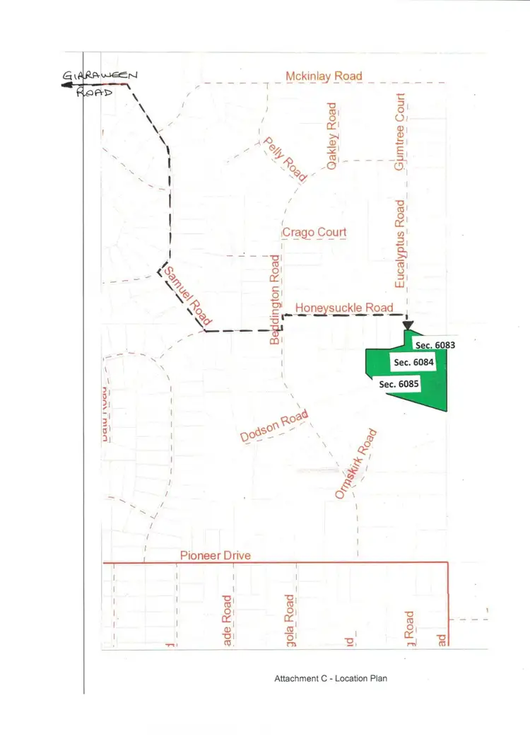Third view of Homely land listing, LOT Sec 5732, 139 Eucalyptus Road, Herbert NT 836