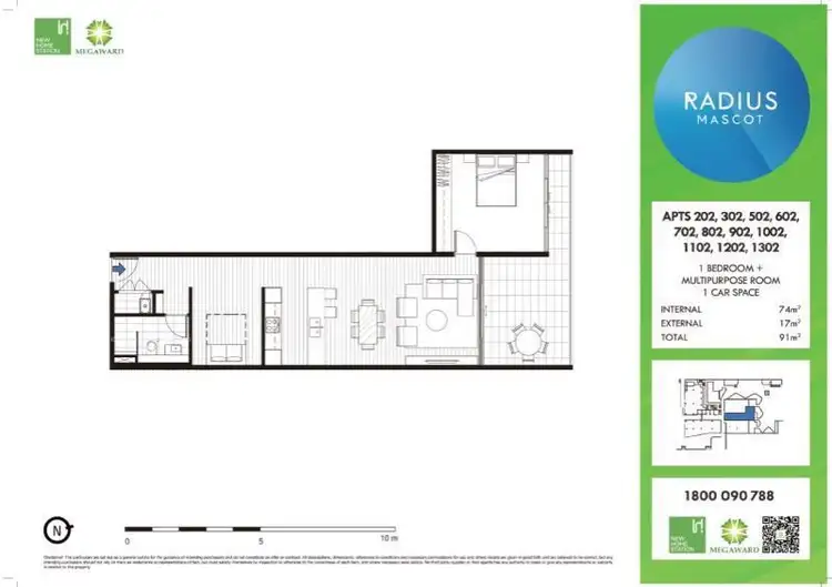 1302/246-250 Coward Street, Mascot NSW 2020