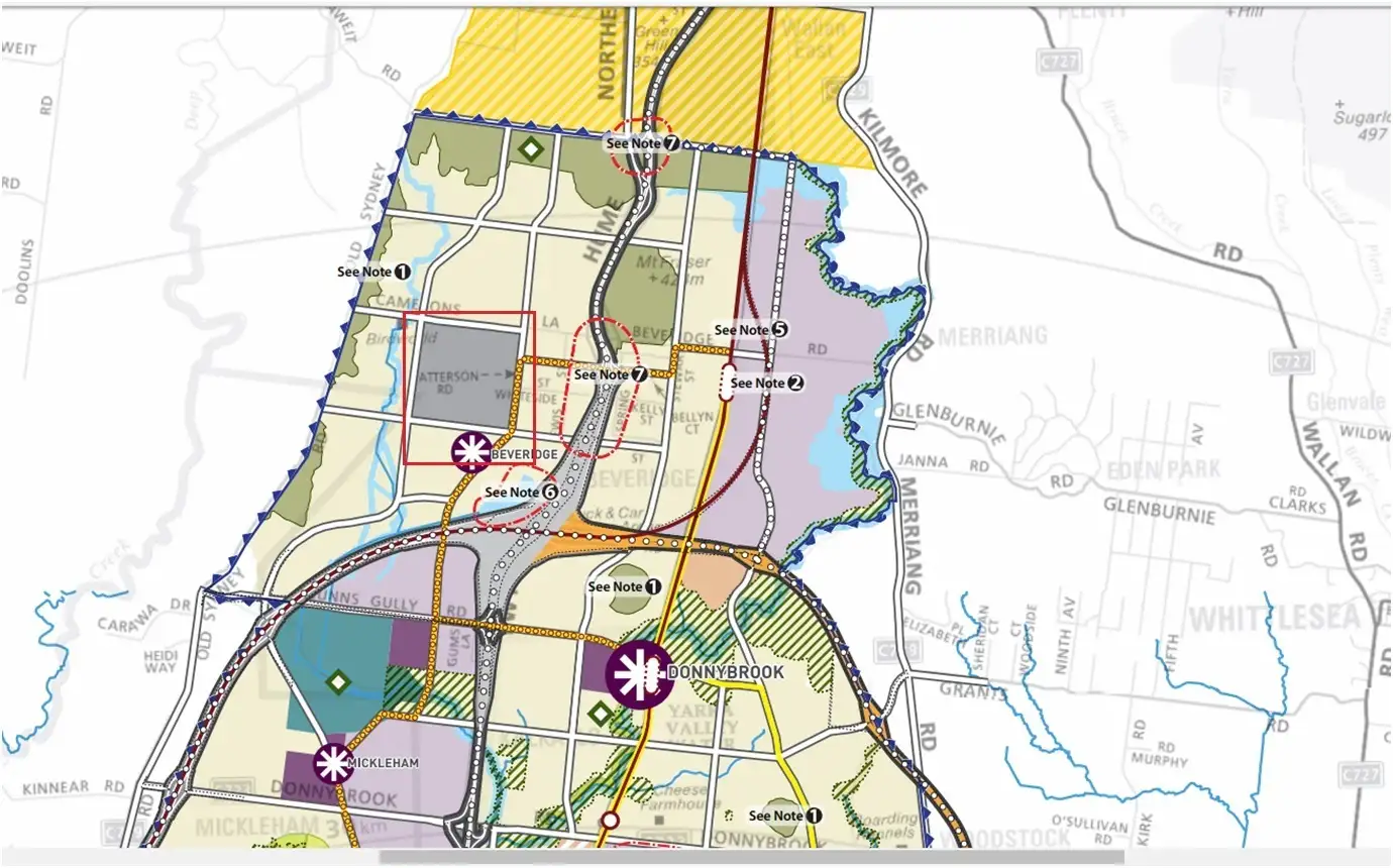 Main view of Homely land listing, 61 Cascade Drive, Beveridge VIC 3753