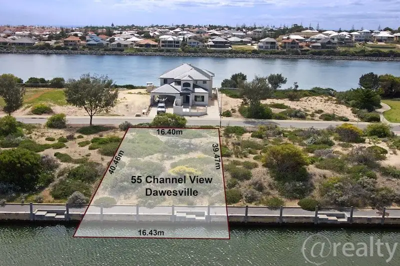 Main view of Homely land listing, 55 Channel View, Dawesville WA 6211