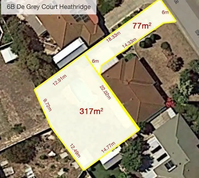 Third view of Homely land listing, 6 De Grey Court, Heathridge WA 6027