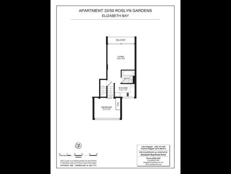 Fifth view of Homely apartment listing, 32/50 Roslyn Gardens, Elizabeth Bay NSW 2011
