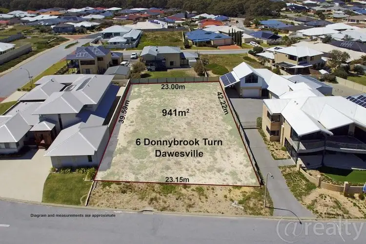 Second view of Homely land listing, 6 Donnybrook Turn, Dawesville WA 6211