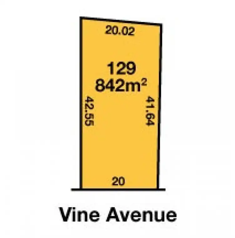 Second view of Homely land listing, 42 Vine Avenue, Horsham VIC 3400