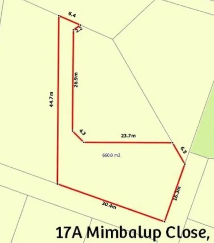Second view of Homely land listing, 17A Mimbalup Close, Hillman WA 6168