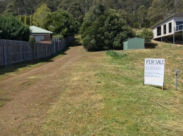 Main view of Homely land listing, 87 Williams Rd, Randalls Bay TAS 7112