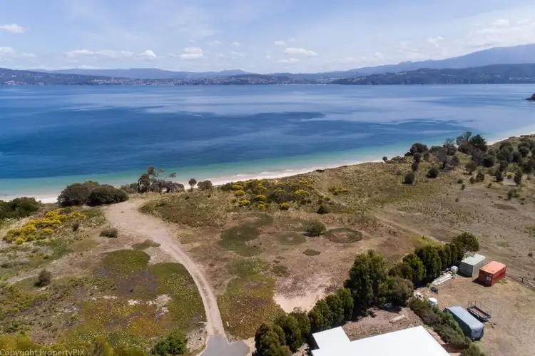 Second view of Homely land listing, 130 Spitfarm Rd, Opossum Bay TAS 7023