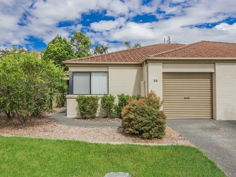 Main view of Homely villa listing, 20/590 Pine Ridge Road, Coombabah QLD 4216