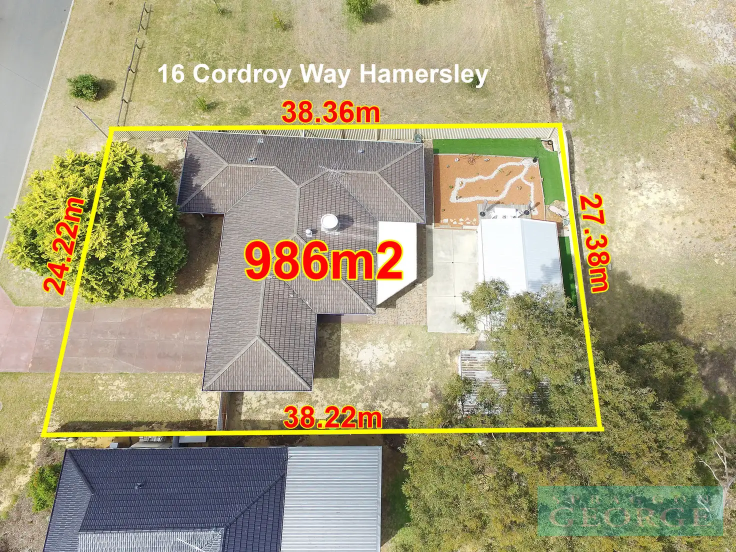 Main view of Homely house listing, 16 Cordroy Way, Hamersley WA 6022