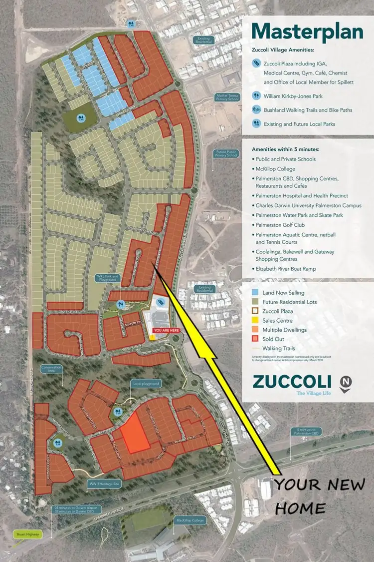 Fourth view of Homely land listing, 15 Dragonfly Crescent, Zuccoli NT 832