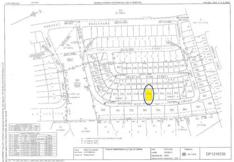 Second view of Homely land listing, 33 Watervale Circuit, Chisholm NSW 2322