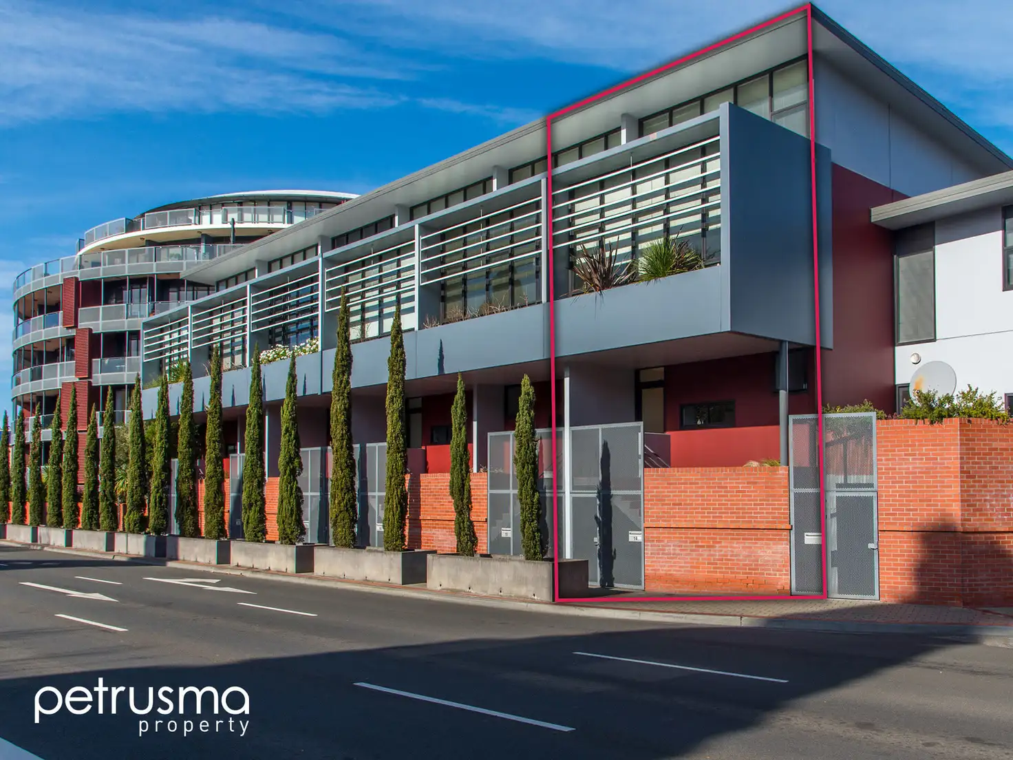 Main view of Homely unit listing, 14/1 Collins Street, Hobart TAS 7000