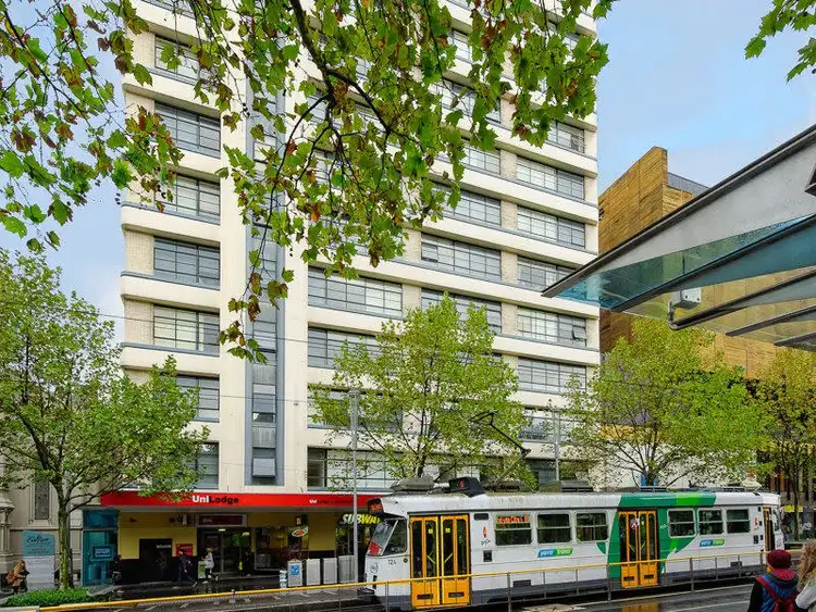 Main view of Homely apartment listing, 1417/339 Swanston Street, Melbourne VIC 3000