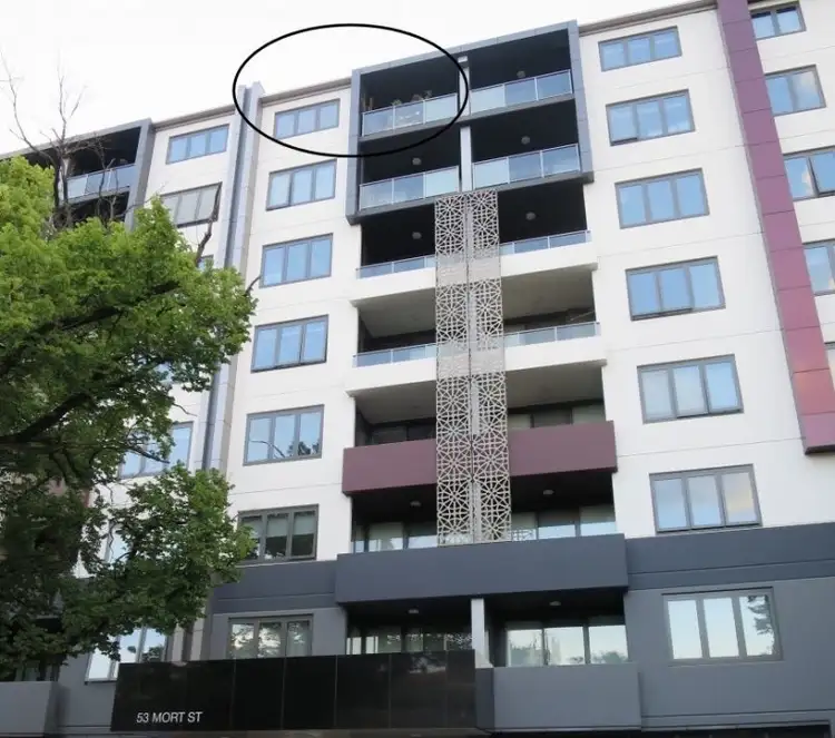 Second view of Homely apartment listing, 705/53 Mort Street, Braddon ACT 2612