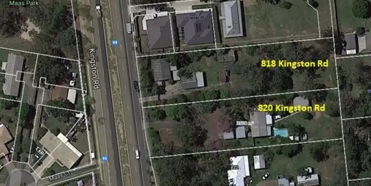 Main view of Homely land listing, 818 Kingston Road, Loganlea QLD 4131