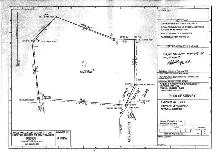 Fifth view of Homely land listing, Crown Allotment G Maidentown Track, Walhalla VIC 3825