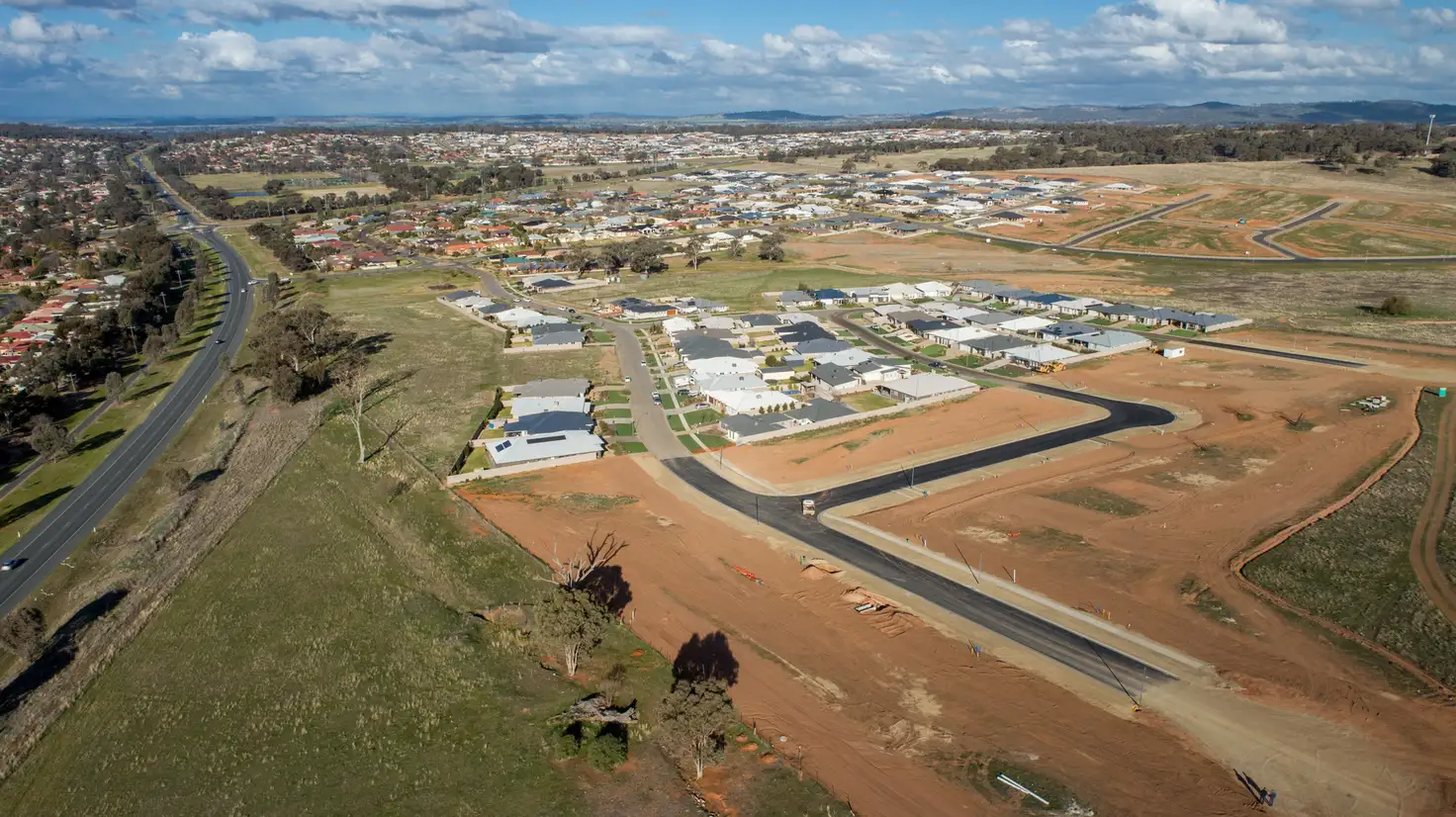 Main view of Homely land listing, Lot 313 Hollows Crescent, Lloyd NSW 2650
