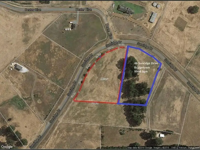 Main view of Homely land listing, 46 Sunridge Drive, Bridgetown WA 6255