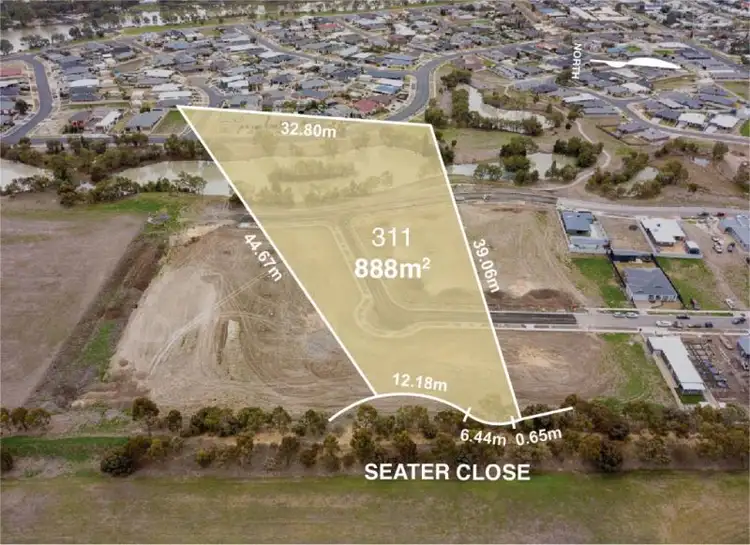 Main view of Homely land listing, Lot 311 Seater Close, Horsham VIC 3400