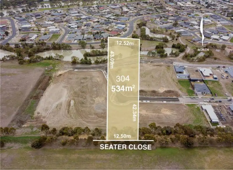Main view of Homely land listing, Lot 304 Seater Close, Horsham VIC 3400