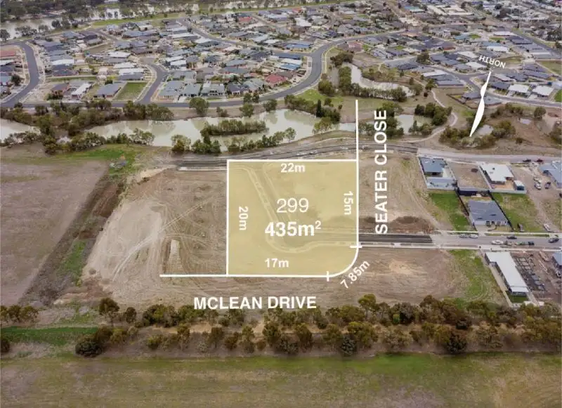 Main view of Homely land listing, Lot 299 Seater Close, Horsham VIC 3400