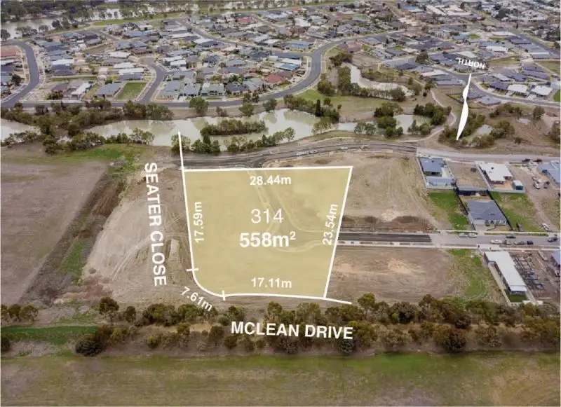 Main view of Homely land listing, Lot 314 Seater Close, Horsham VIC 3400