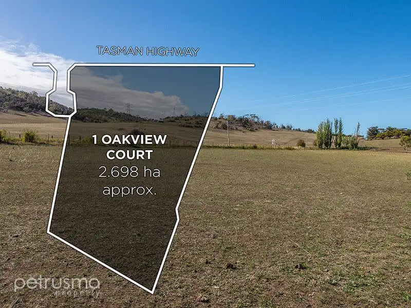 Main view of Homely land listing, 1 Oakview Court, Sorell TAS 7172