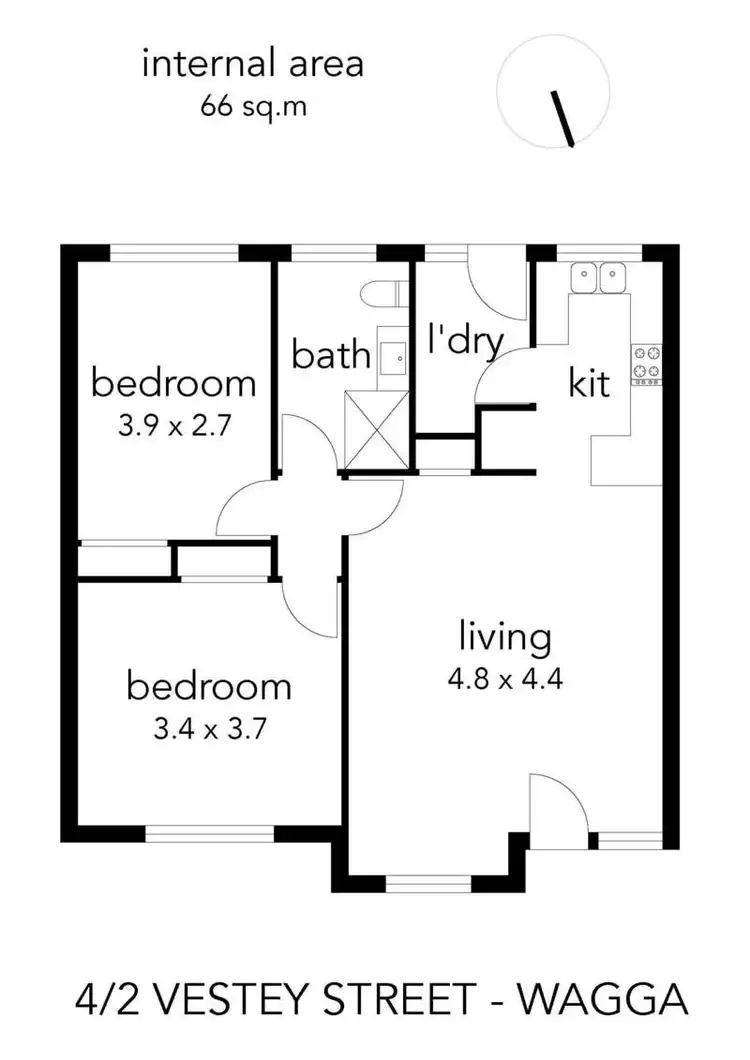 Seventh view of Homely unit listing, 4/2 Vestey Street, Wagga Wagga NSW 2650