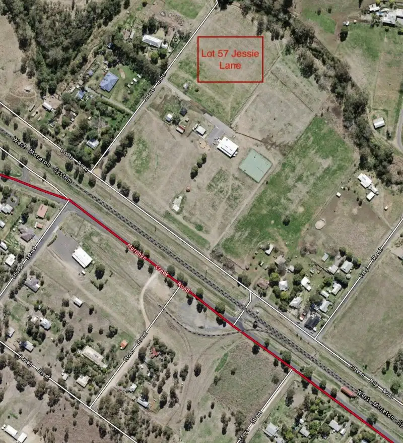 Main view of Homely land listing, 57 Jessie Lane, Murphys Creek QLD 4352