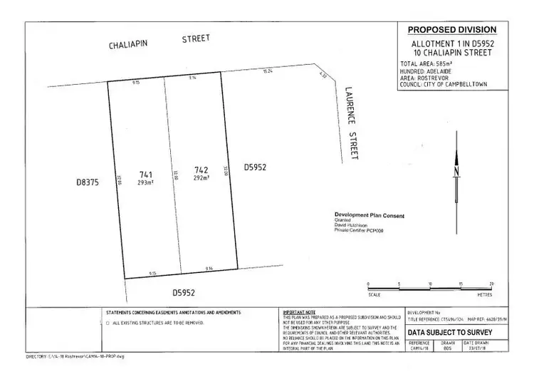 Third view of Homely land listing, Lot 742, 10 Chaliapin Street, Rostrevor SA 5073