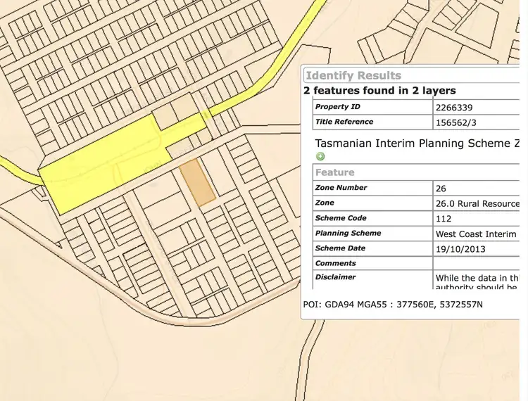 Third view of Homely land listing, 4 John st, Rosebery TAS 7470