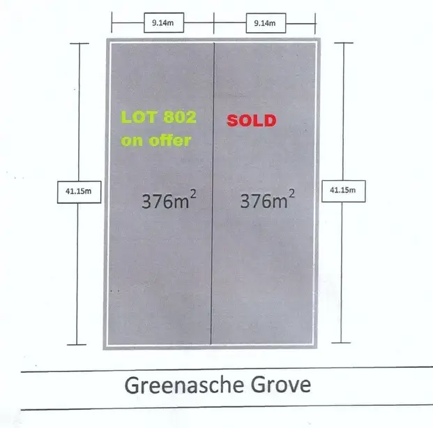 LOT Lot 802, 10A Greenasche Grove, Seacombe Gardens SA 5047
