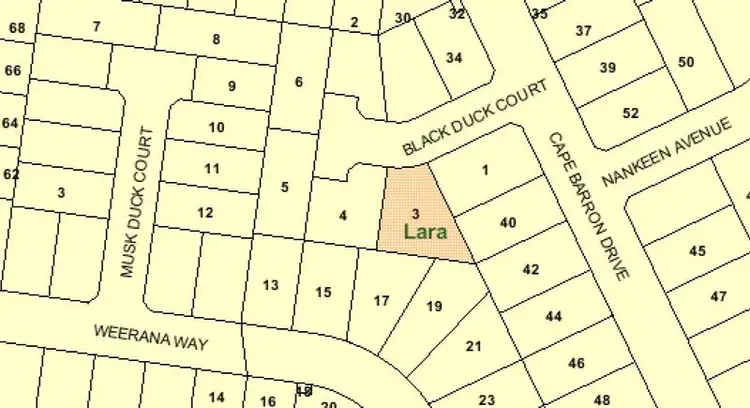 Fifth view of Homely land listing, 3 BLACK DUCK COURT, Lara VIC 3212