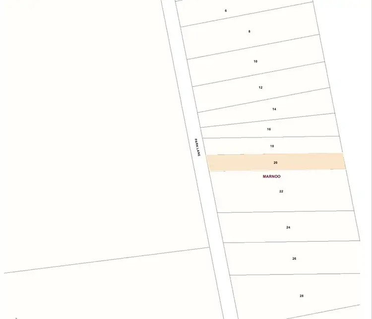 Second view of Homely land listing, 20 Newall st, Marnoo VIC 3387
