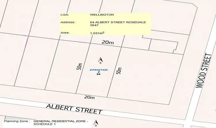 Fifth view of Homely land listing, 64 ALBERT STREET, Rosedale VIC 3847